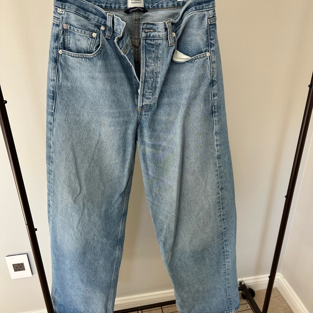 Citizens Of Humanity Ayla Relaxed Fit Blue Jeans